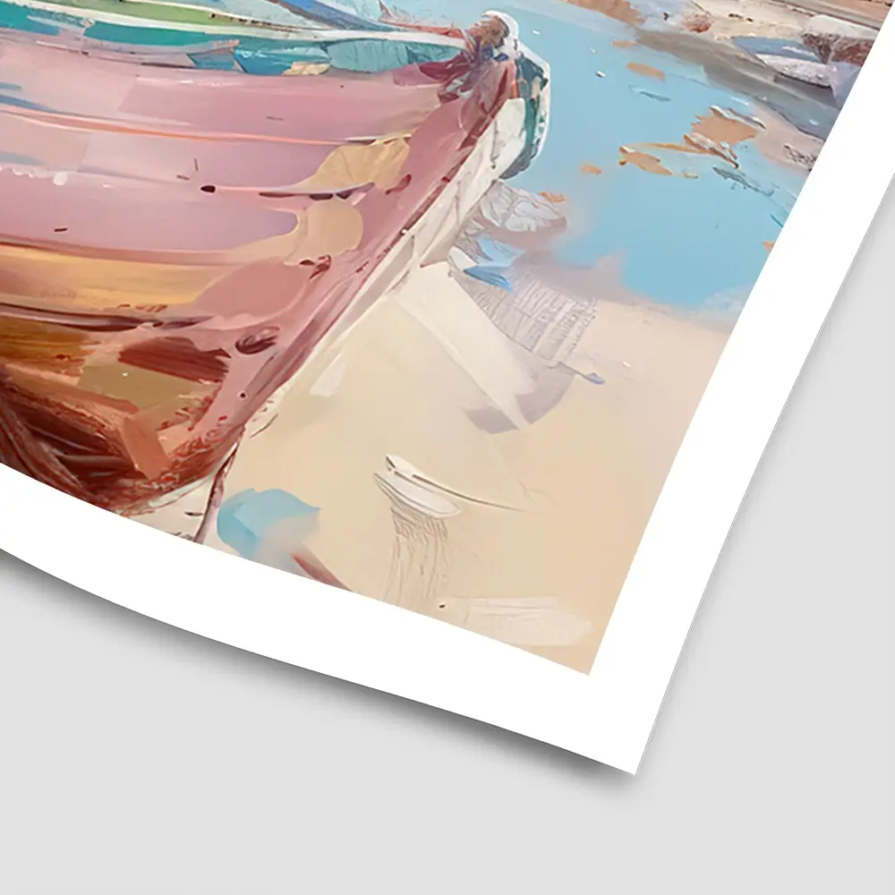 Gone Ashore Square Art Print Gone Ashore Square Art Print wall art product Art Print Shop