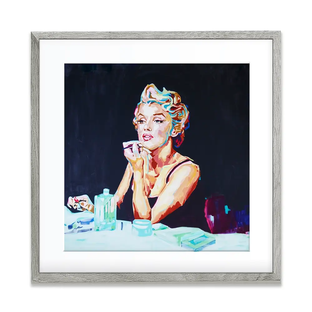 Goodbye Norma Jean Square Framed Art Print Goodbye Norma Jean Square Framed Art Print wall art product Juliet Stockton