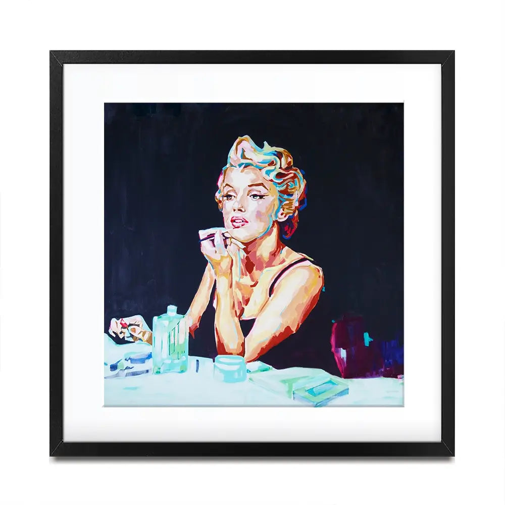 Goodbye Norma Jean Square Framed Art Print Goodbye Norma Jean Square Framed Art Print wall art product Juliet Stockton