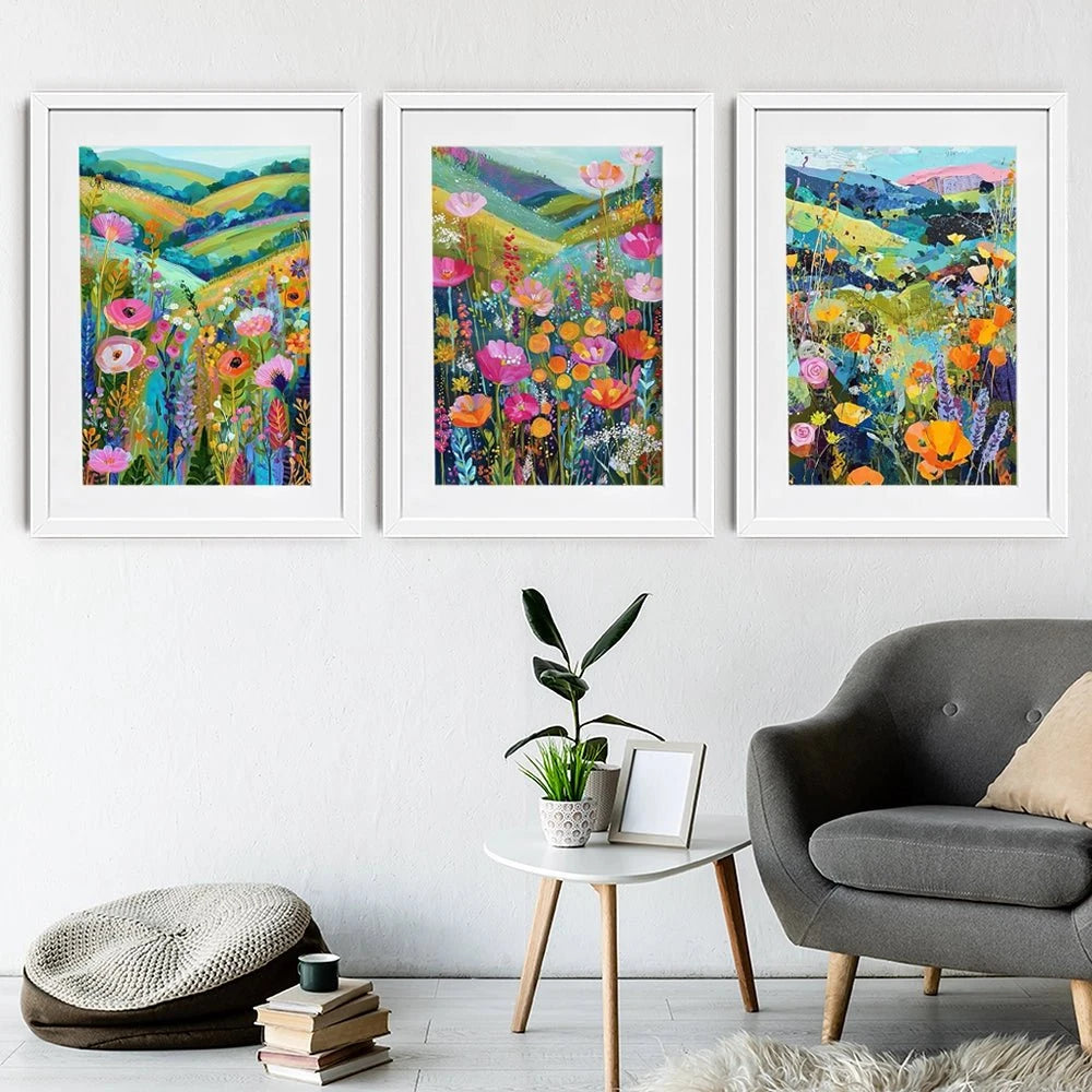 Gorgeous Meadow Framed Art Print Trio Gorgeous Meadow Framed Art Print Trio wall art product David Alexander Elder