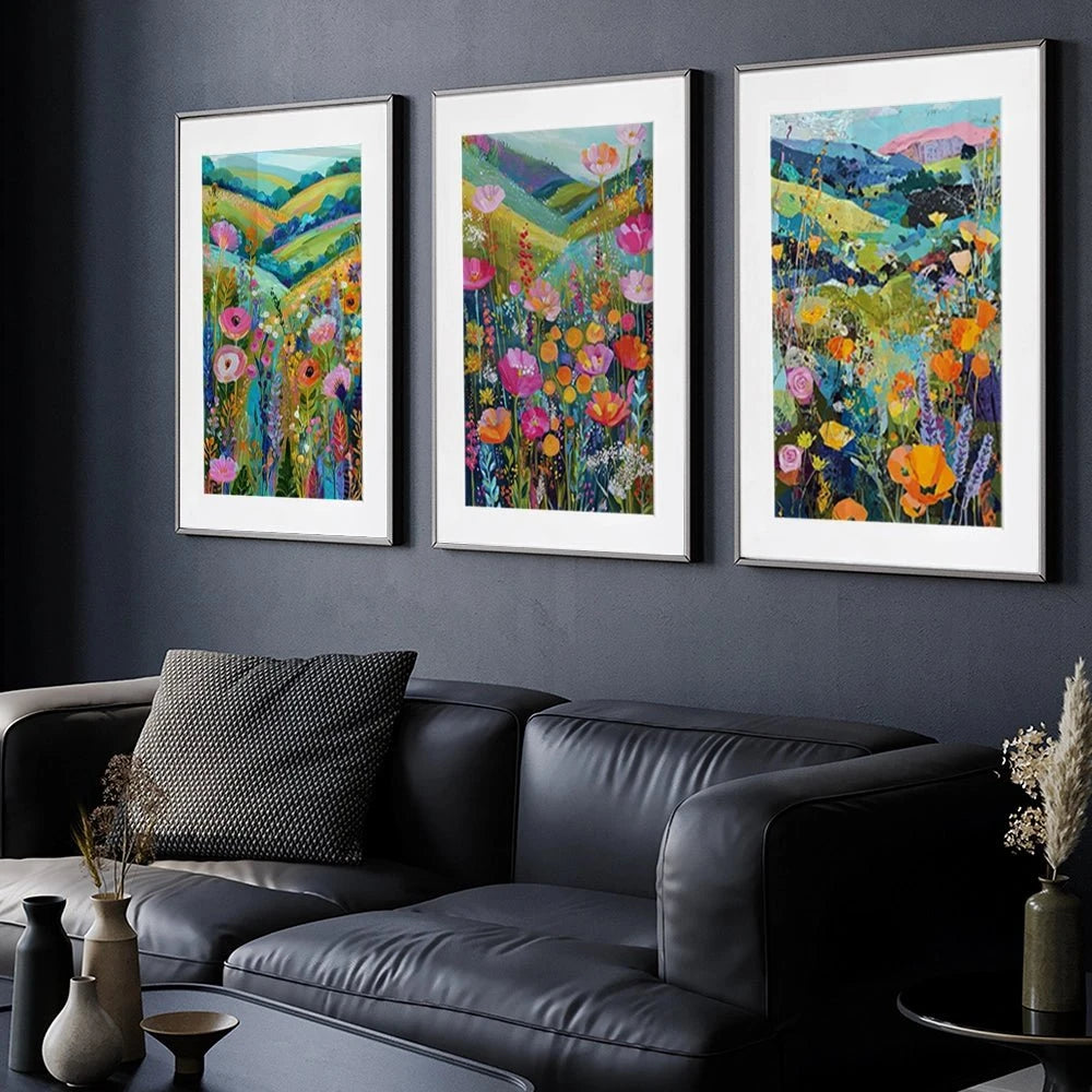 Gorgeous Meadow Framed Art Print Trio Gorgeous Meadow Framed Art Print Trio wall art product David Alexander Elder