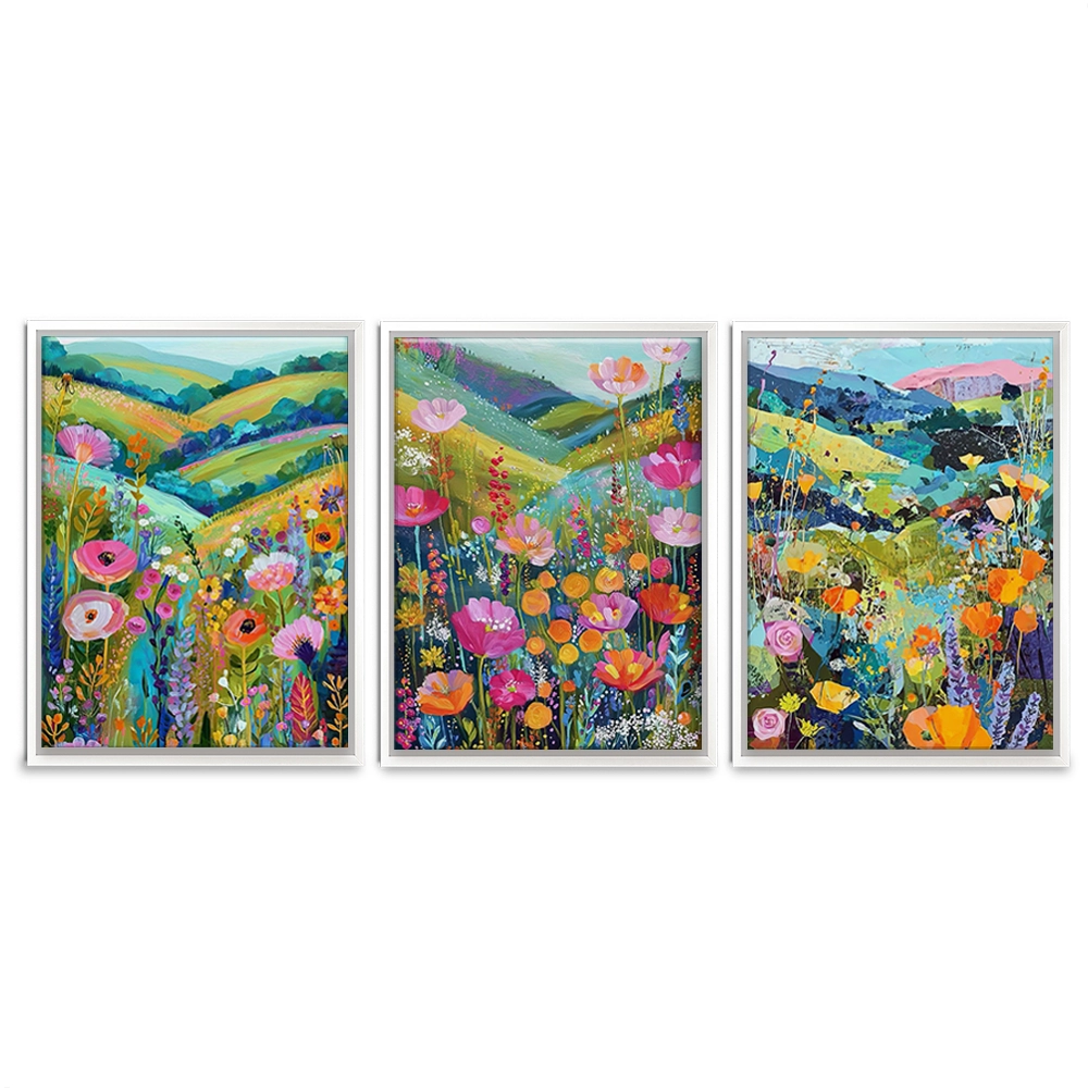 Gorgeous Meadow Trio Canvas Print Gorgeous Meadow Trio Canvas Print wall art product David Alexander Elder