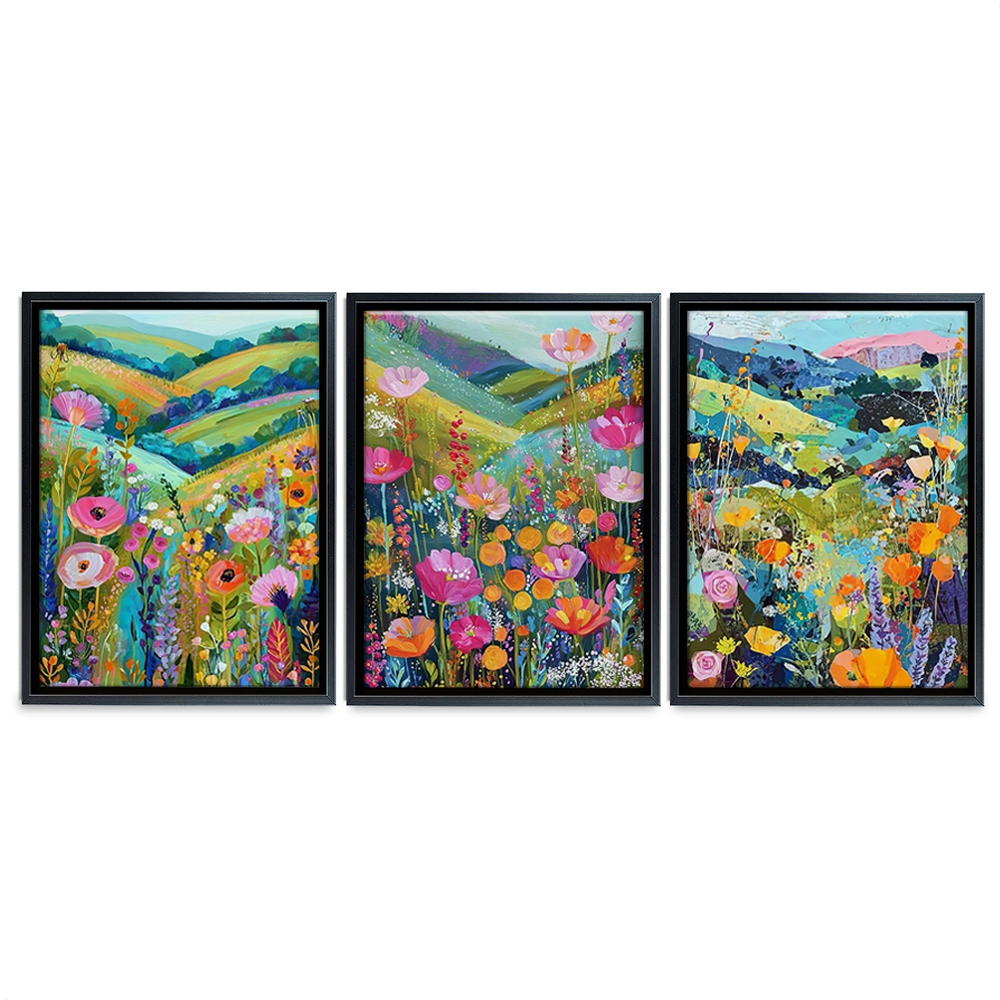 Gorgeous Meadow Trio Canvas Print Gorgeous Meadow Trio Canvas Print wall art product David Alexander Elder