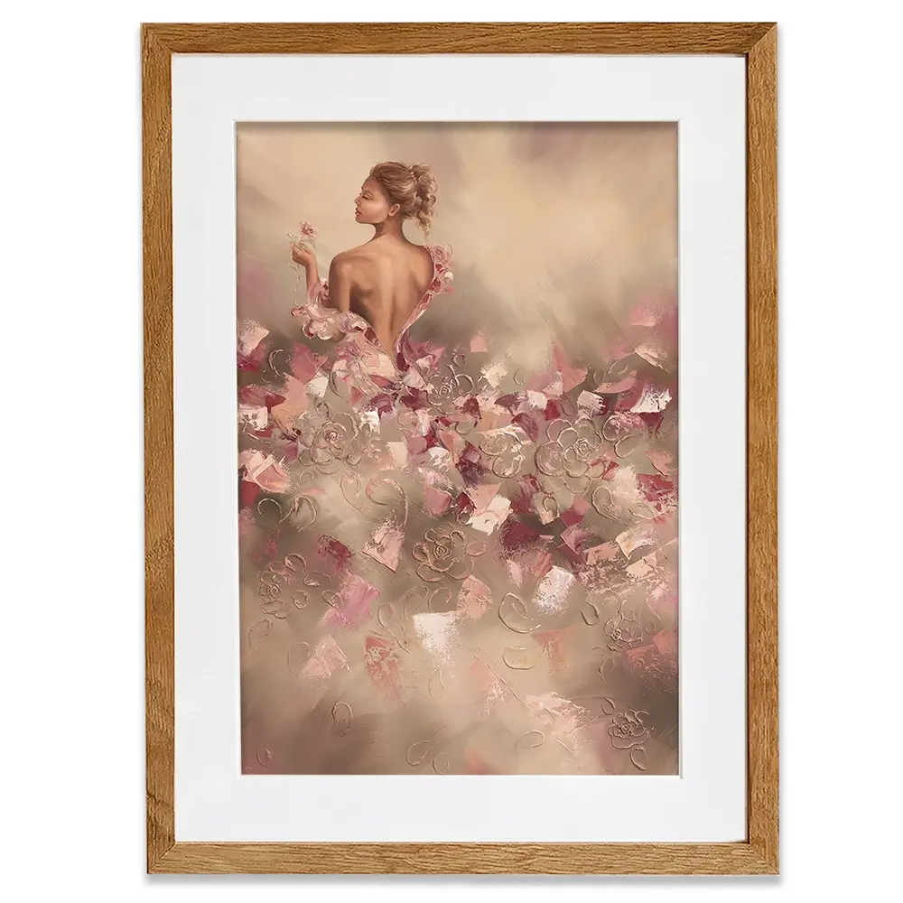 Gracious Framed Art Print Gracious Framed Art Print wall art product Isabella Karolewicz
