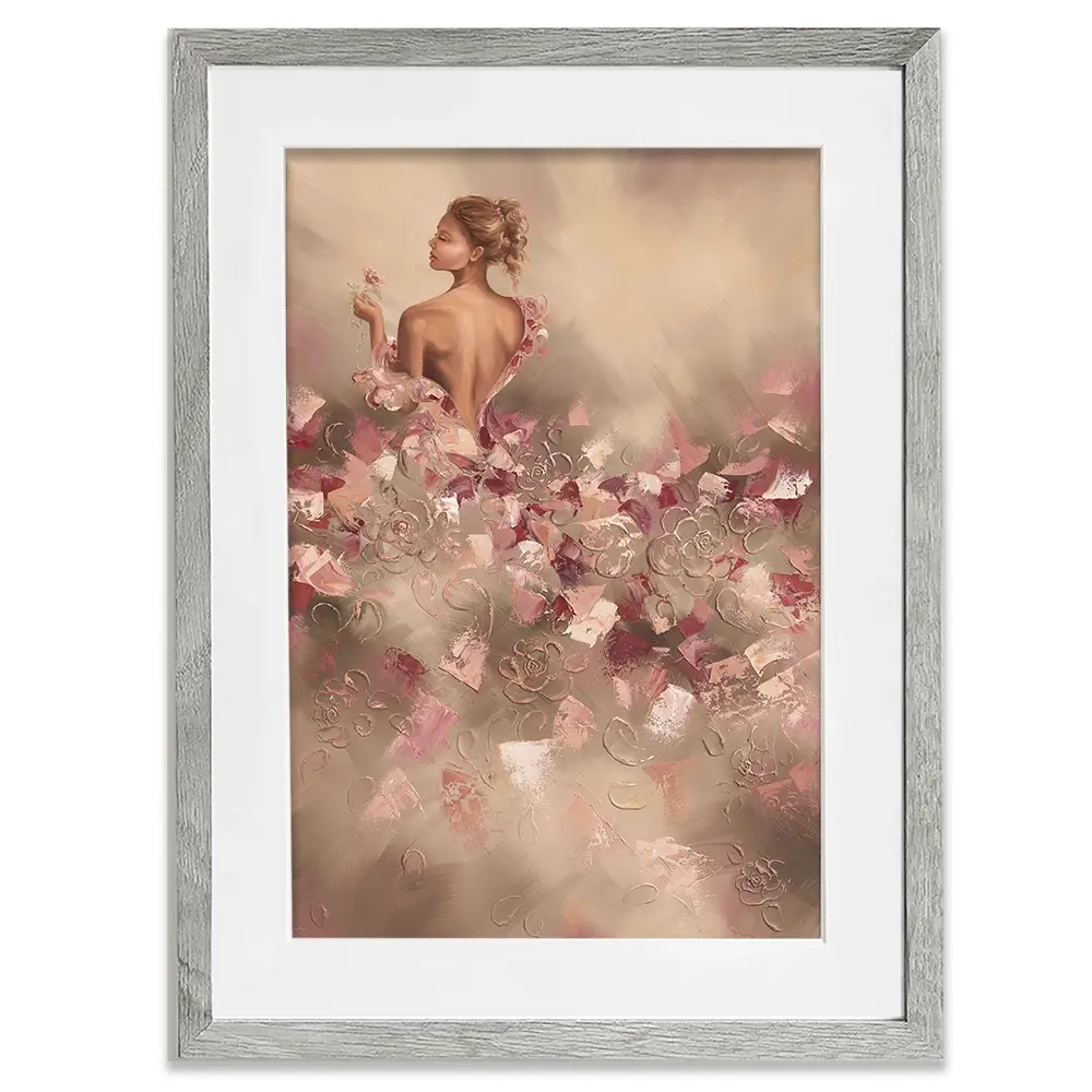 Gracious Framed Art Print Gracious Framed Art Print wall art product Isabella Karolewicz