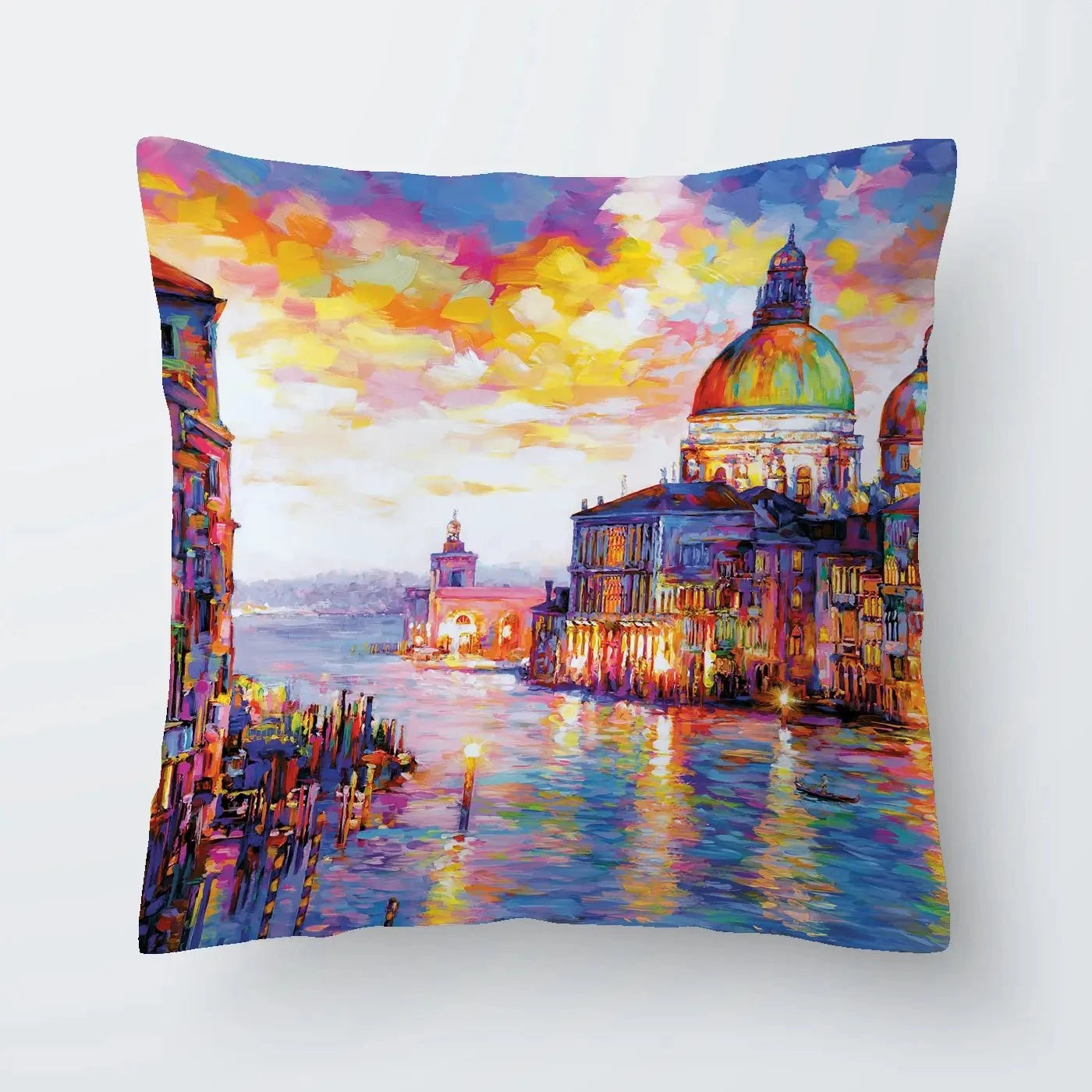 Grand Canal Italy Cushion Grand Canal Italy Cushion wall art product Leon Devenice