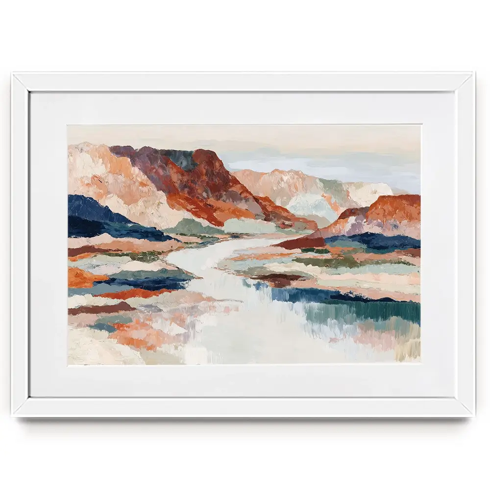 Grand Canyon Overlook Framed Art Print Grand Canyon Overlook Framed Art Print wall art product Chromatic Storm Studio