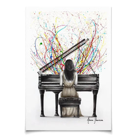 Grand Piano Solo Art Print Grand Piano Solo Art Print wall art product Ashvin Harrison