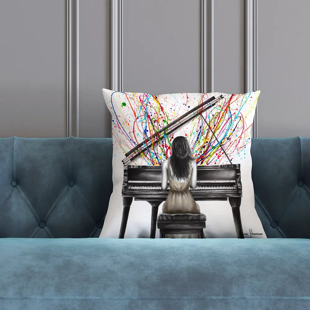 Grand Piano Solo Cushion Grand Piano Solo Cushion wall art product Ashvin Harrison