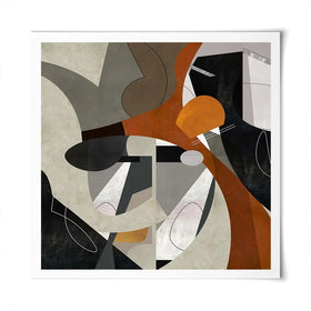 Graphically Dynamic Square Art Print Graphically Dynamic Square Art Print wall art product Art Print Shop