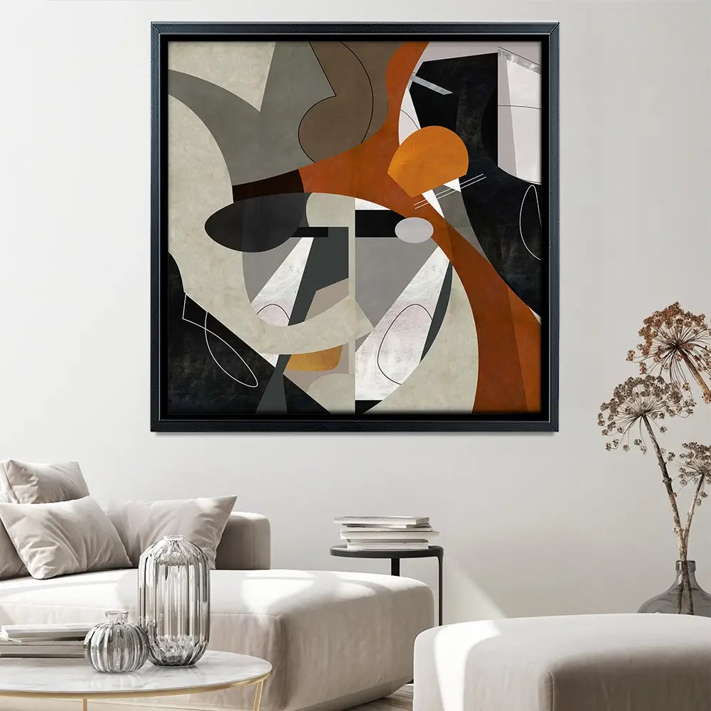 Graphically Dynamic Square Canvas Print Graphically Dynamic Square Canvas Print wall art product Art Print Shop