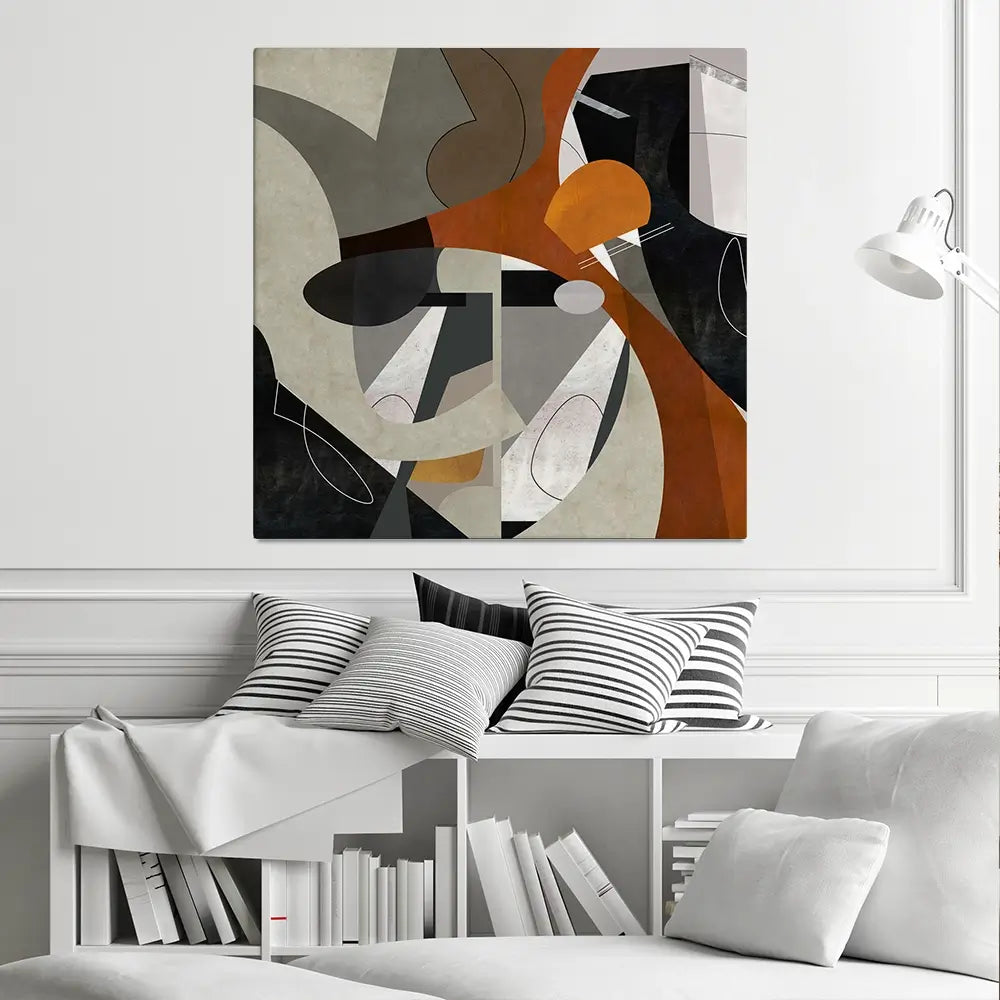 Graphically Dynamic Square Canvas Print Graphically Dynamic Square Canvas Print wall art product Art Print Shop