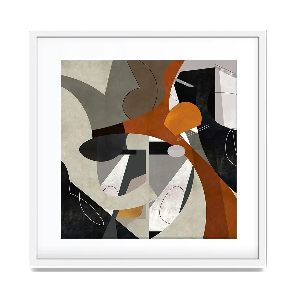 Graphically Dynamic Square Framed Art Print Graphically Dynamic Square Framed Art Print wall art product Art Print Shop
