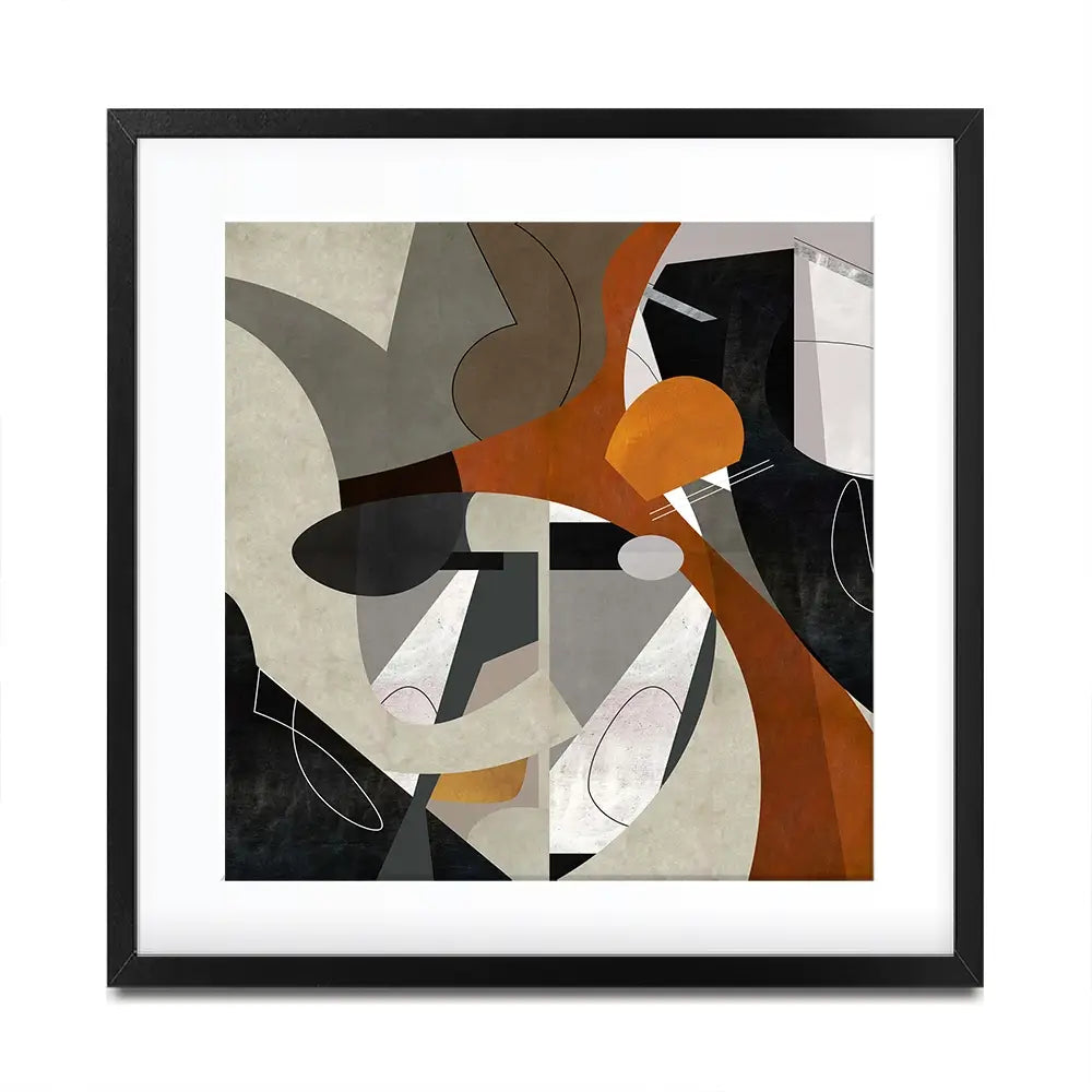 Graphically Dynamic Square Framed Art Print Graphically Dynamic Square Framed Art Print wall art product Art Print Shop