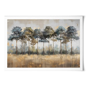 Green And Blue Trees Art Print Green And Blue Trees Art Print wall art product Creative Studio - Independent