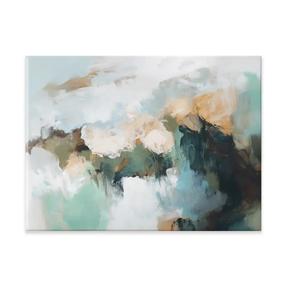 Green Beautiful Abstract Canvas Print Green Beautiful Abstract Canvas Print wall art product Sisi And Seb - Independent