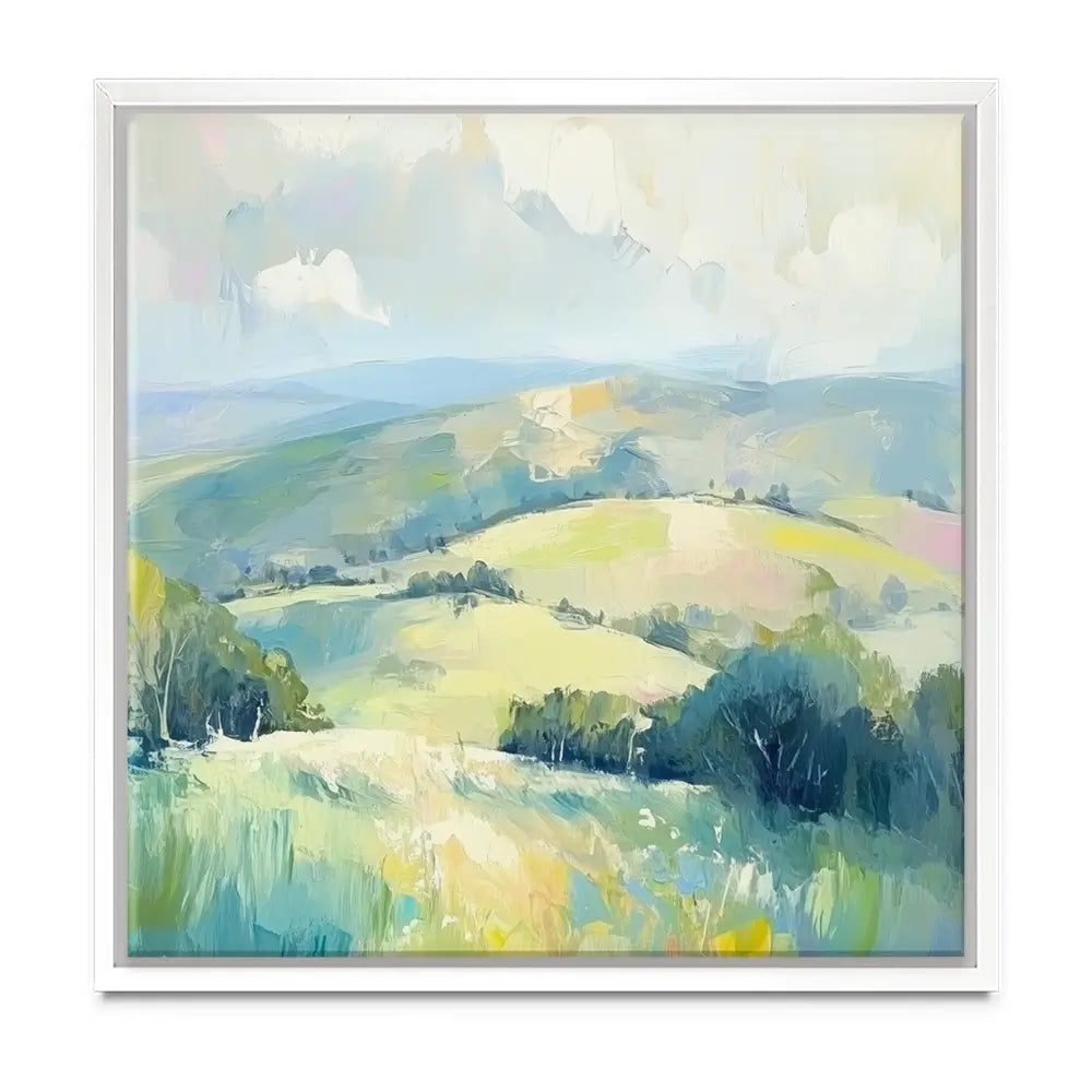 Green Hills Oversized Canvas Print Green Hills Oversized Canvas Print wall art product Tanya Ocean
