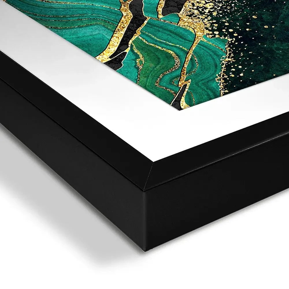 Green Malachite Marble Framed Art Print Green Malachite Marble Framed Art Print wall art product wacomka / Shutterstock