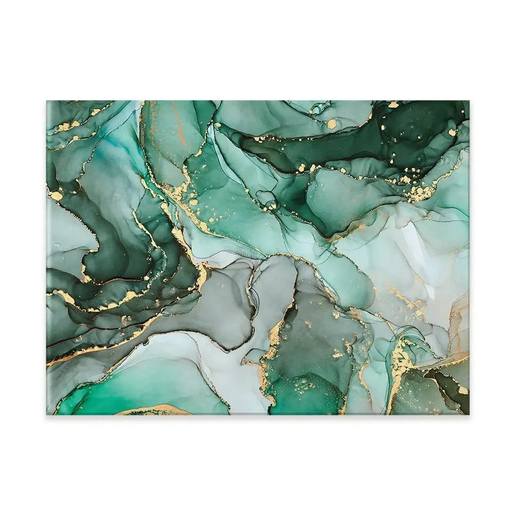 Green Marble Tones Canvas Print Green Marble Tones Canvas Print wall art product djero.adlibeshe yahoo.com / Shutterstock