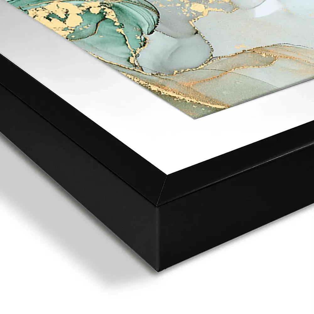 Green Marble Tones Framed Art Print Trio Green Marble Tones Framed Art Print Trio wall art product djero.adlibeshe yahoo.com / Shutterstock