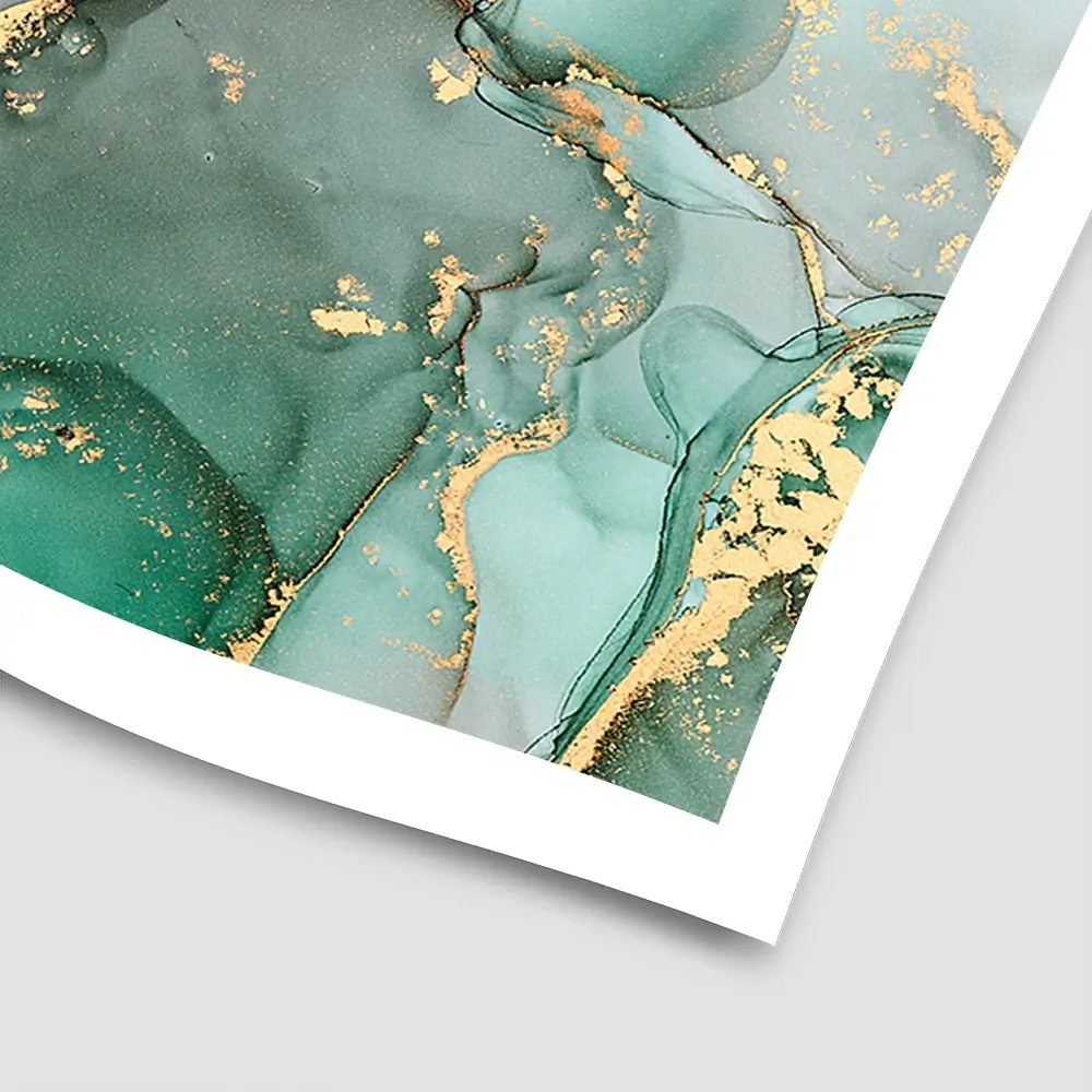Green Marble Tones Square Art Print Green Marble Tones Square Art Print wall art product djero.adlibeshe yahoo.com / Shutterstock
