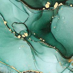 Green Marble Tones Square Canvas Print wall art product djero.adlibeshe yahoo.com / Shutterstock