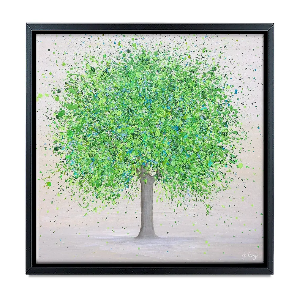 Green Summer Love Canvas Print Green Summer Love Canvas Print wall art product Jo Gough