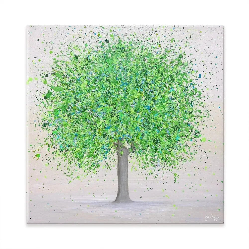 Green Summer Love Canvas Print Green Summer Love Canvas Print wall art product Jo Gough