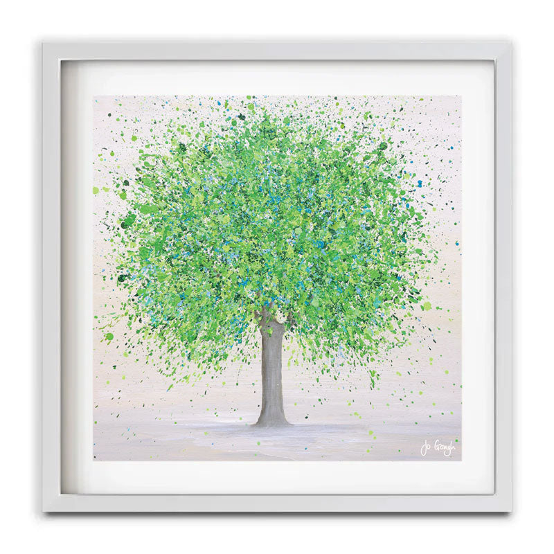 Green Summer Love Framed Art Print Green Summer Love Framed Art Print wall art product Jo Gough