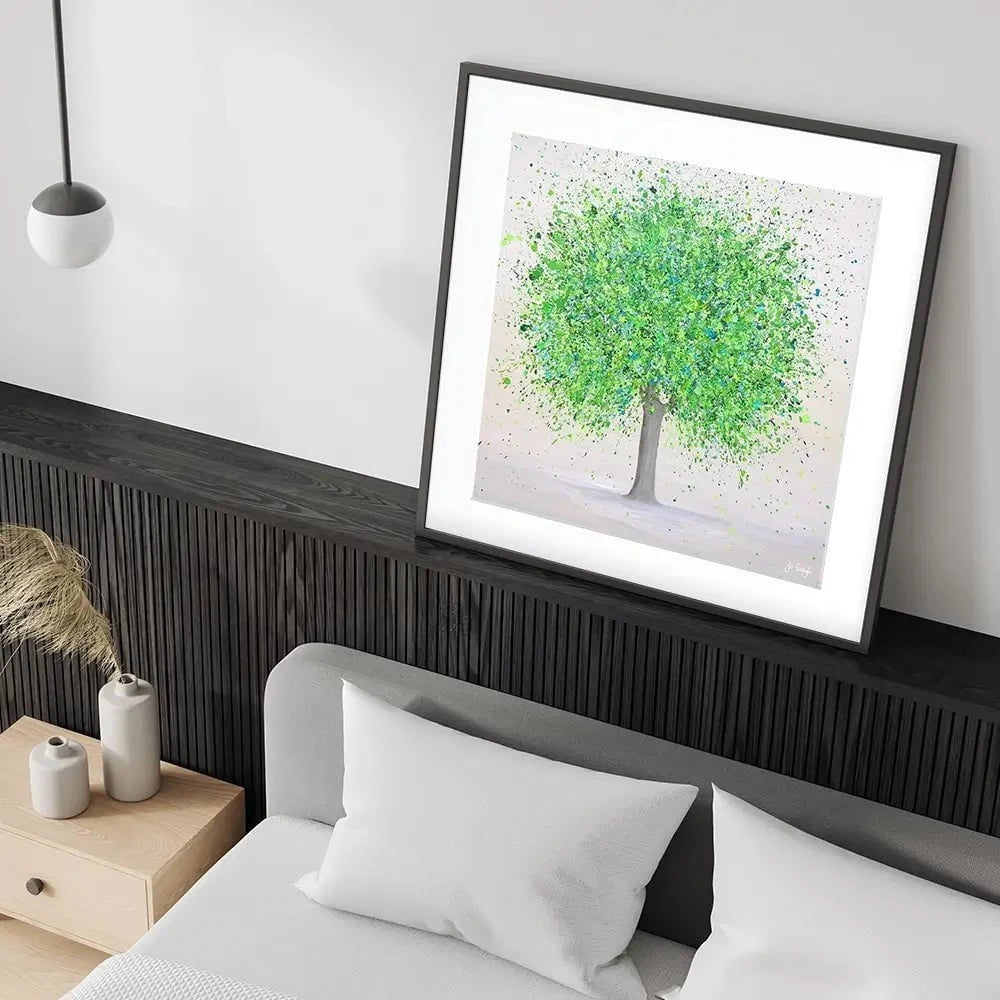 Green Summer Love Framed Art Print Green Summer Love Framed Art Print wall art product Jo Gough