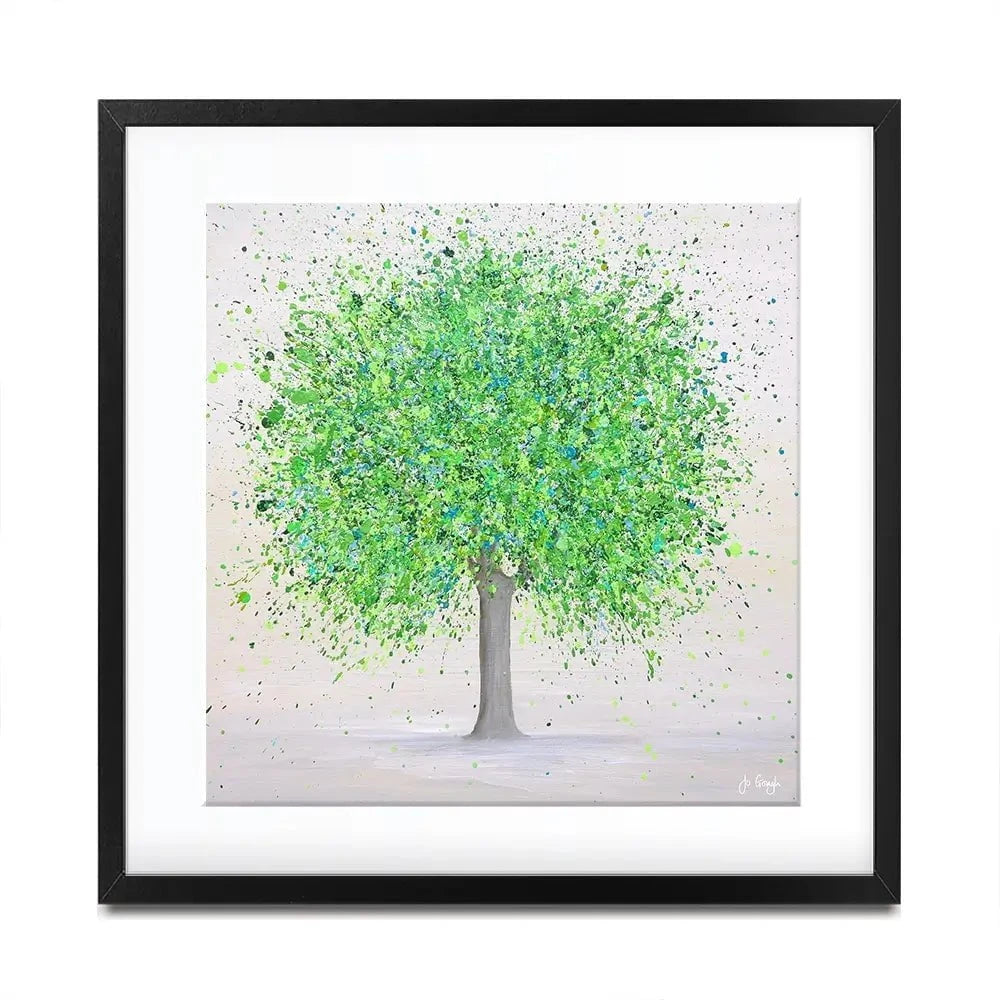 Green Summer Love Framed Art Print Green Summer Love Framed Art Print wall art product Jo Gough