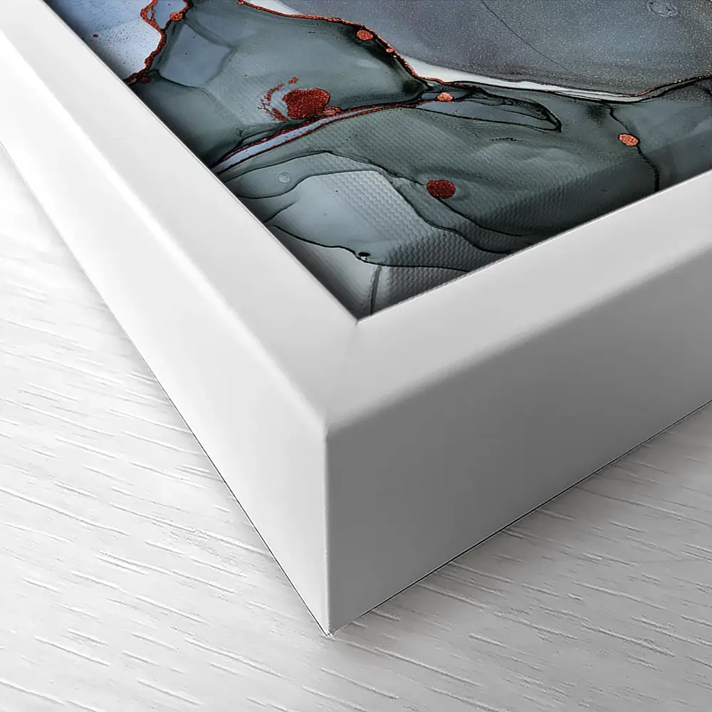 Grey And Blue Marble Canvas Print Grey And Blue Marble Canvas Print wall art product djero.adlibeshe yahoo.com / Shutterstock