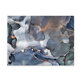 Grey And Blue Marble Canvas Print Grey And Blue Marble Canvas Print wall art product djero.adlibeshe yahoo.com / Shutterstock