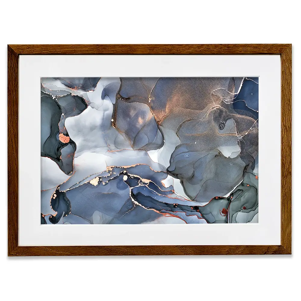 Grey And Blue Marble Framed Art Print Grey And Blue Marble Framed Art Print wall art product djero.adlibeshe yahoo.com / Shutterstock