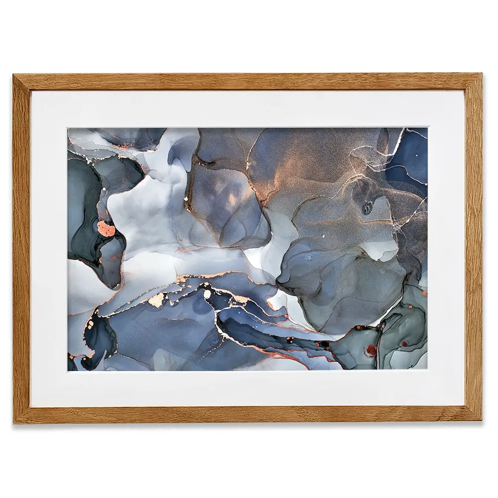 Grey And Blue Marble Framed Art Print Grey And Blue Marble Framed Art Print wall art product djero.adlibeshe yahoo.com / Shutterstock