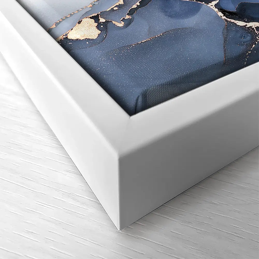 Grey And Blue Marble Oversized Canvas Print Grey And Blue Marble Oversized Canvas Print wall art product djero.adlibeshe yahoo.com / Shutterstock
