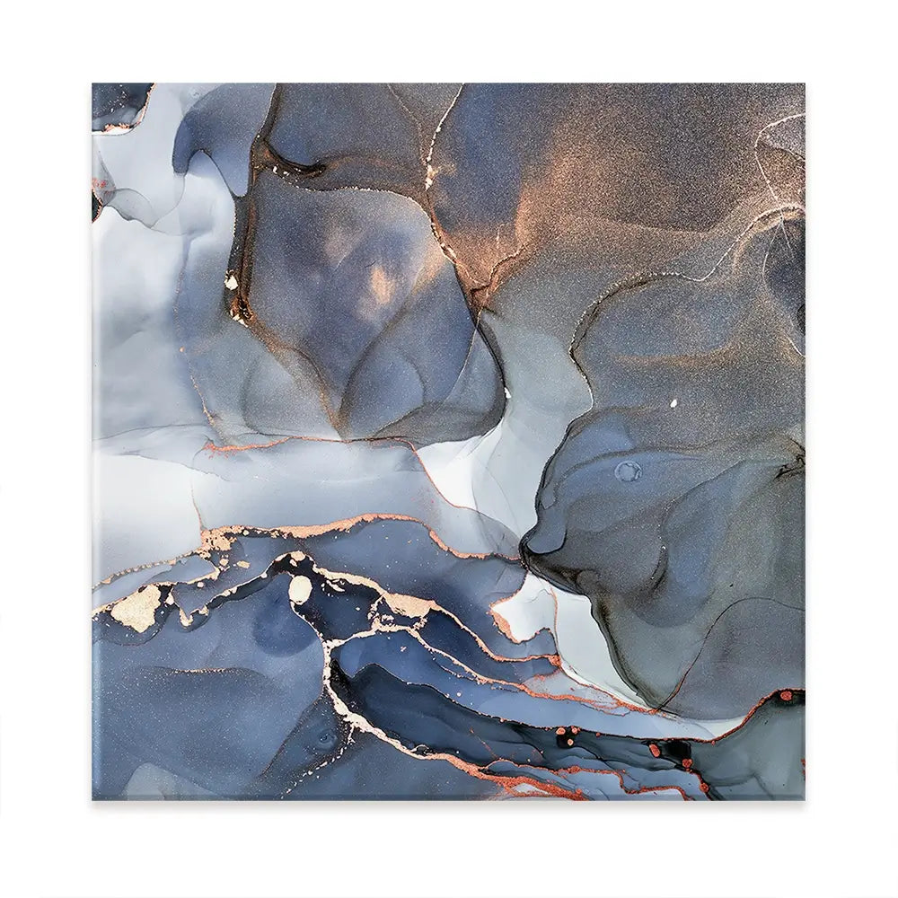 Grey And Blue Marble Oversized Canvas Print Grey And Blue Marble Oversized Canvas Print wall art product djero.adlibeshe yahoo.com / Shutterstock