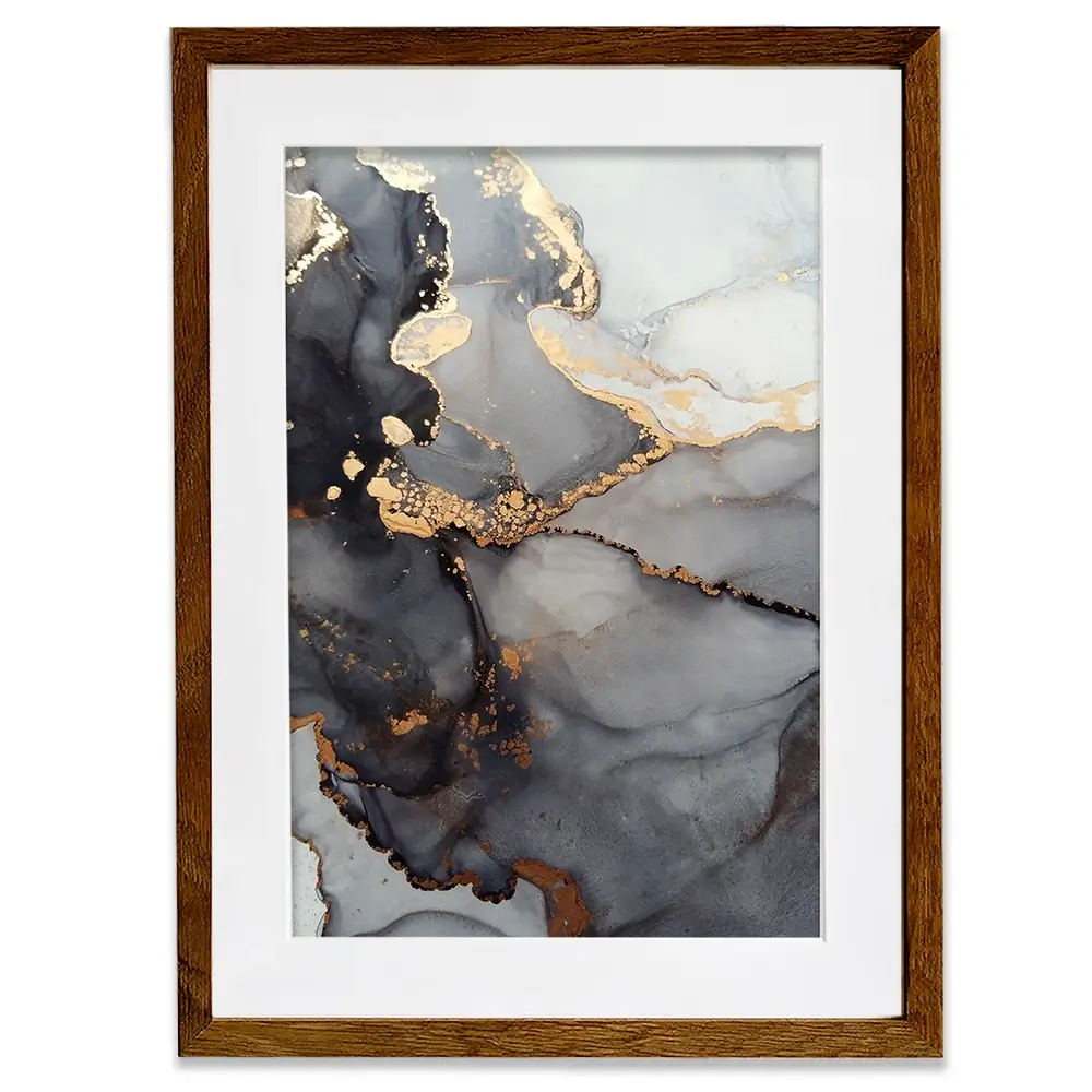 Grey Marble Tones Framed Art Print Grey Marble Tones Framed Art Print wall art product coldsun777 / Shutterstock