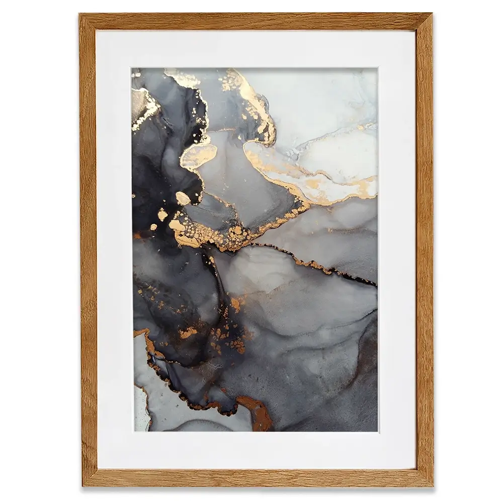 Grey Marble Tones Framed Art Print Grey Marble Tones Framed Art Print wall art product coldsun777 / Shutterstock