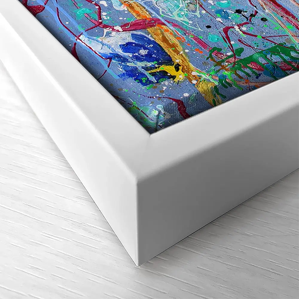 Growing In Blue Canvas Print Growing In Blue Canvas Print wall art product Studio Paint-Ing