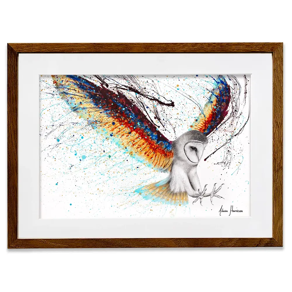 Guardian Owl Framed Art Print Guardian Owl Framed Art Print wall art product Ashvin Harrison