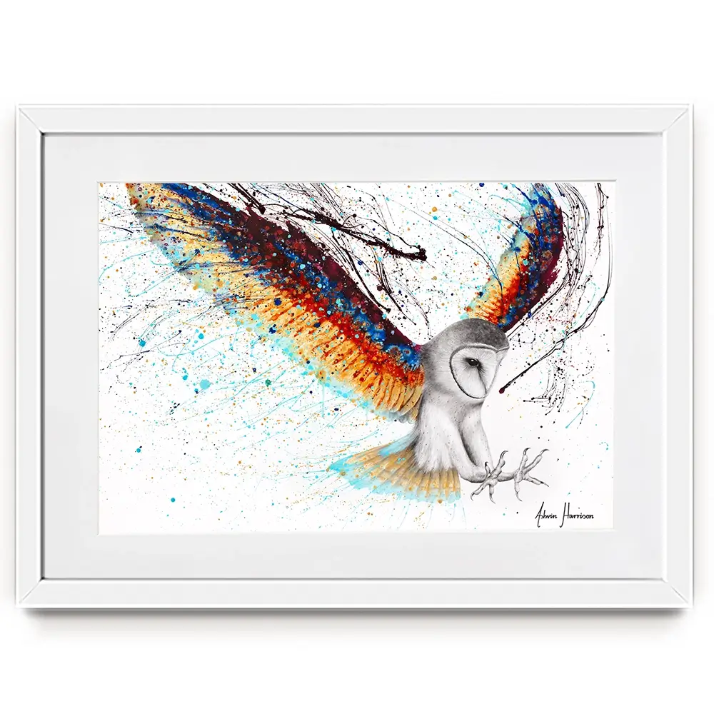 Guardian Owl Framed Art Print Guardian Owl Framed Art Print wall art product Ashvin Harrison