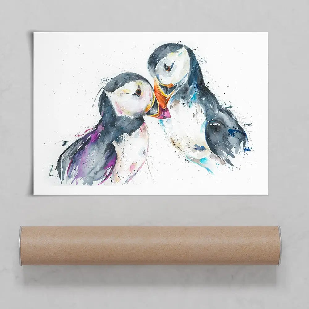 Guess How Much I Love You Art Print Guess How Much I Love You Art Print wall art product Nicola Jane Rowles