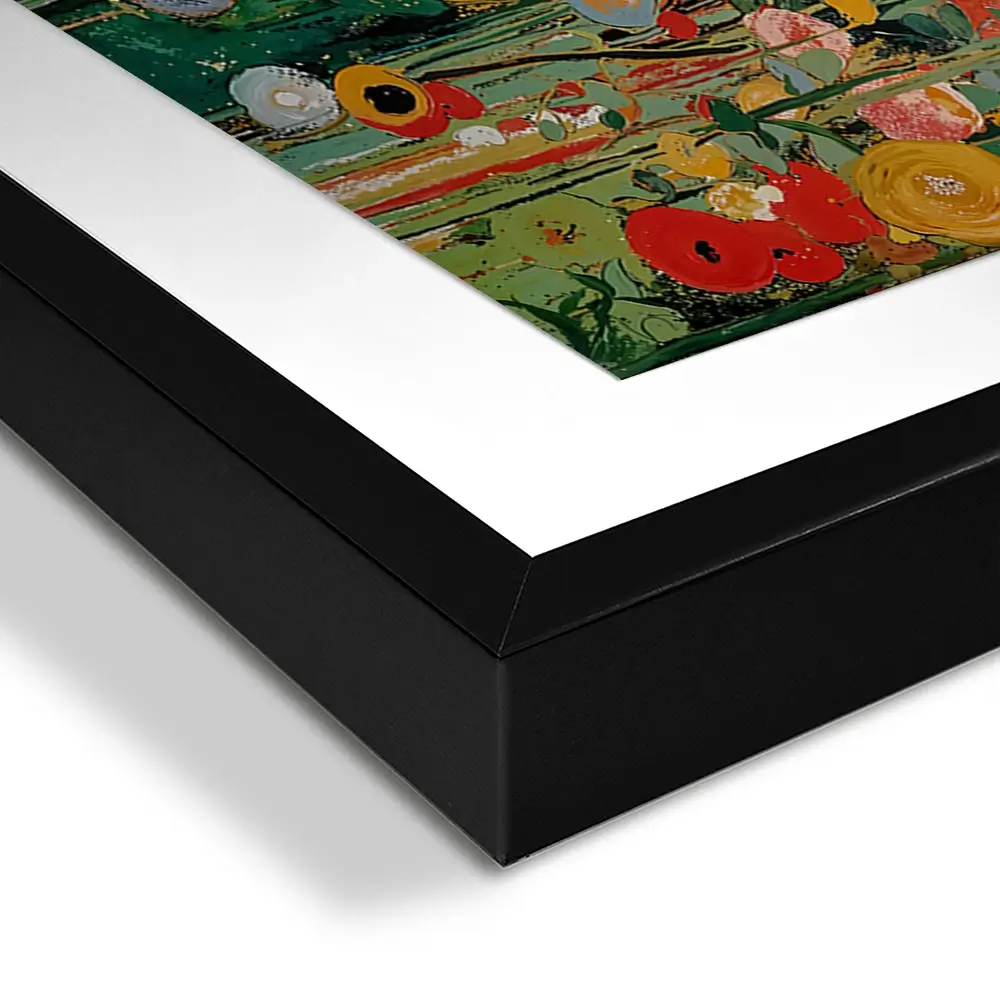 Gustav Klimt Style Wildflower Meadow Framed Art Print Trio Gustav Klimt Style Wildflower Meadow Framed Art Print Trio wall art product IAmHomeStudio