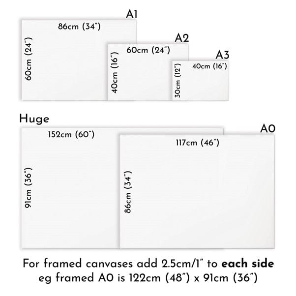 Half Full Canvas Print wall art product Ashvin Harrison