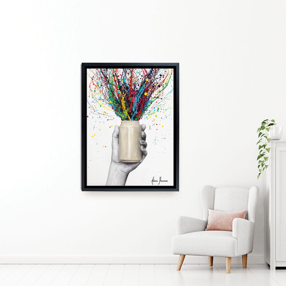 Half Full Canvas Print wall art product Ashvin Harrison