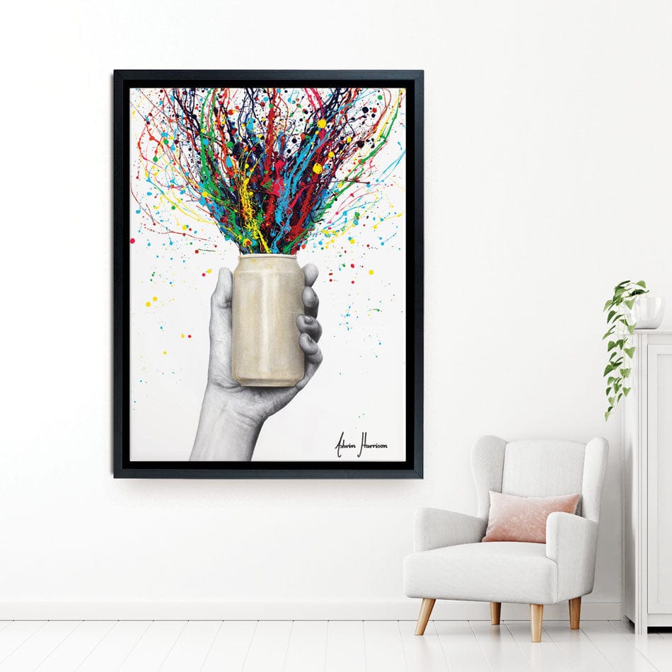 Half Full Canvas Print wall art product Ashvin Harrison