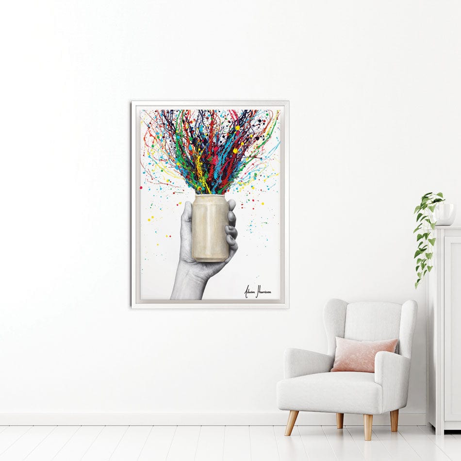 Half Full Canvas Print wall art product Ashvin Harrison