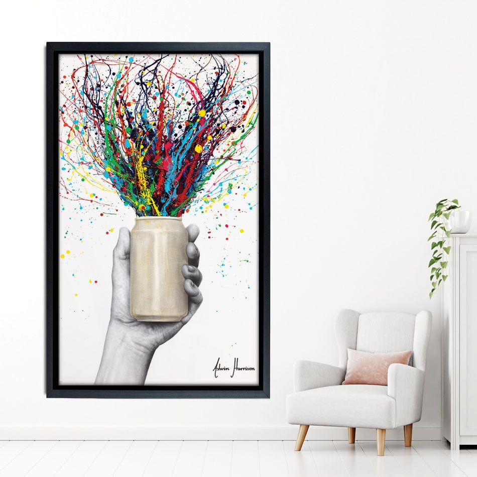 Half Full Canvas Print wall art product Ashvin Harrison