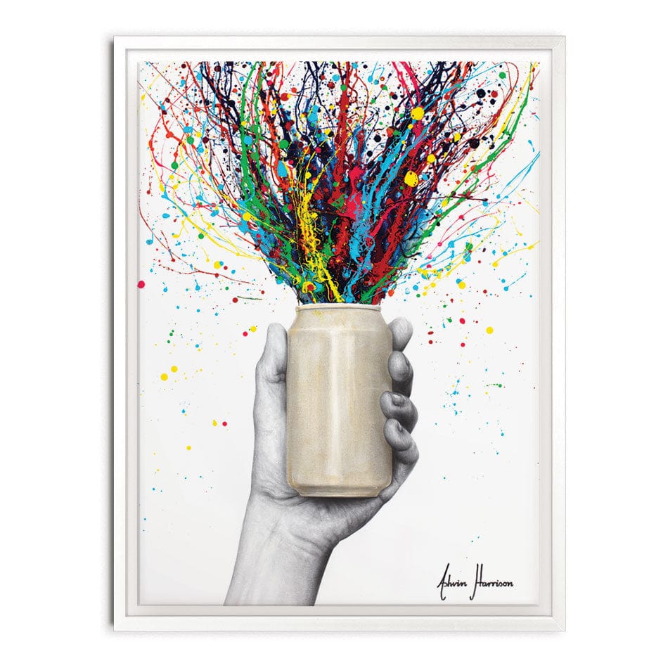Half Full Canvas Print wall art product Ashvin Harrison